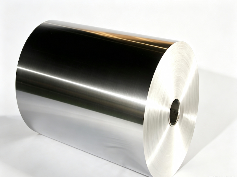 Mill finish aluminum foil for battery