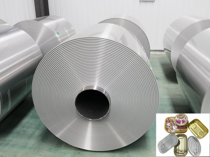 Aluminum Coil for Food Can & Lid